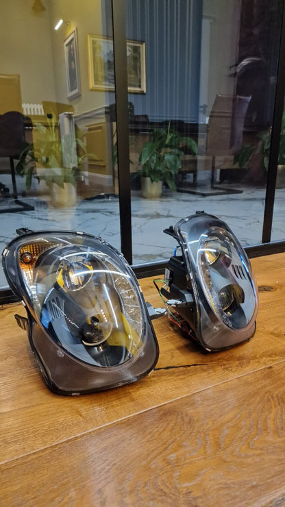 ART.2061 FARI ALFA  ROMEO MITO 2008-2019 LED TUNING NERO LUCIDO