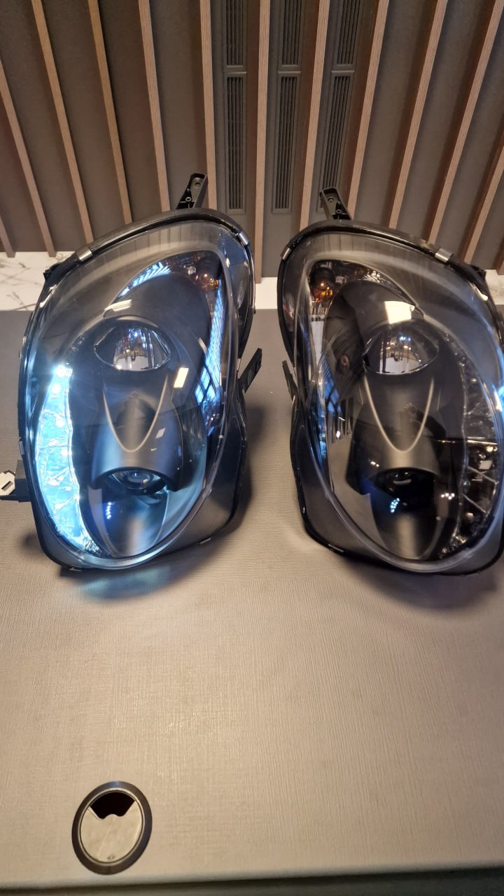 ART.2061 FARI ALFA  ROMEO MITO 2008-2019 LED TUNING NERO LUCIDO