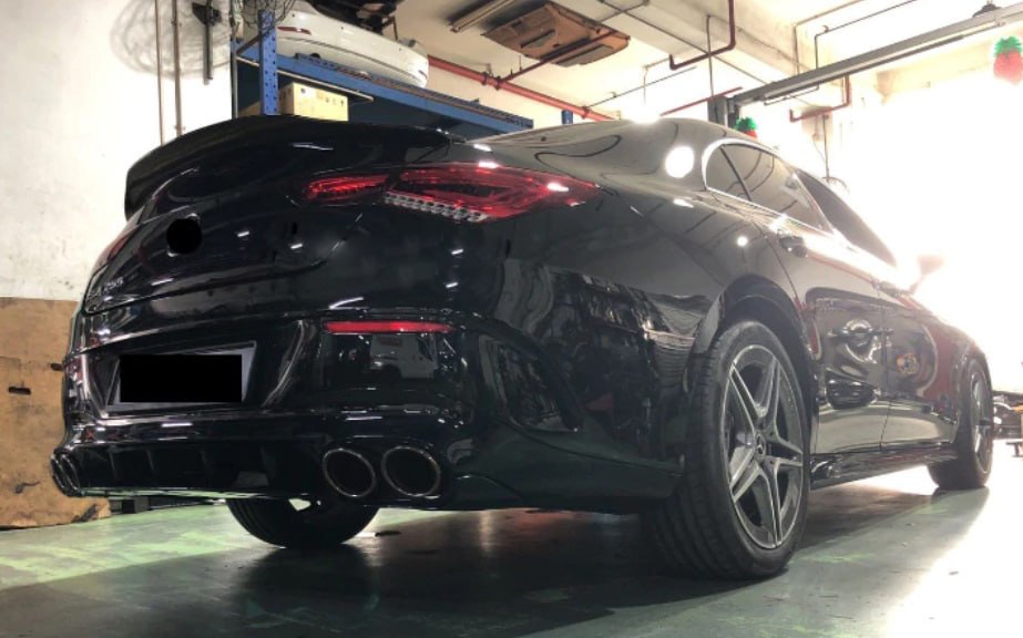 🔥Paraurti posteriore CLA45 AMG Look per Mercedes CLA (C118) (2019-On)🔥
