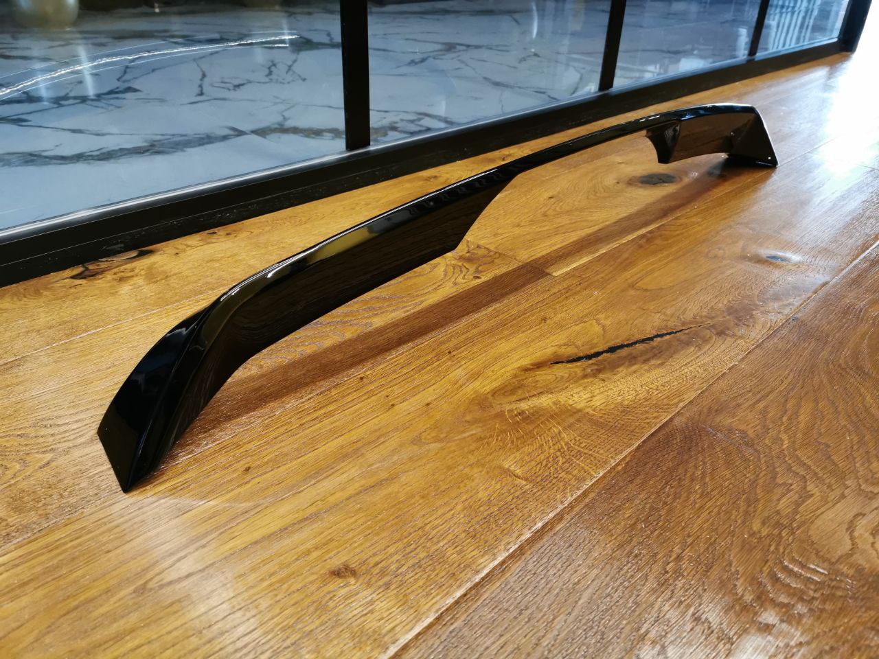 💕ART.2070 SPOILER VW POLO AW1 STANDARD NERO LUCIDO💕