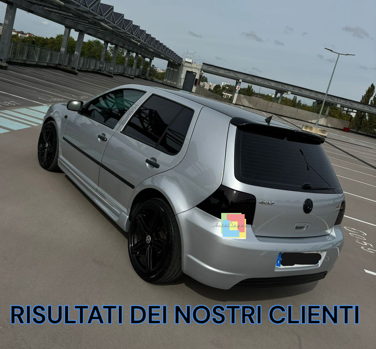 🌟1375 SPOILER TETTO ADATTO PER VW GOLF 4 1997-2006 LOOK TUNING GREZZO🌟