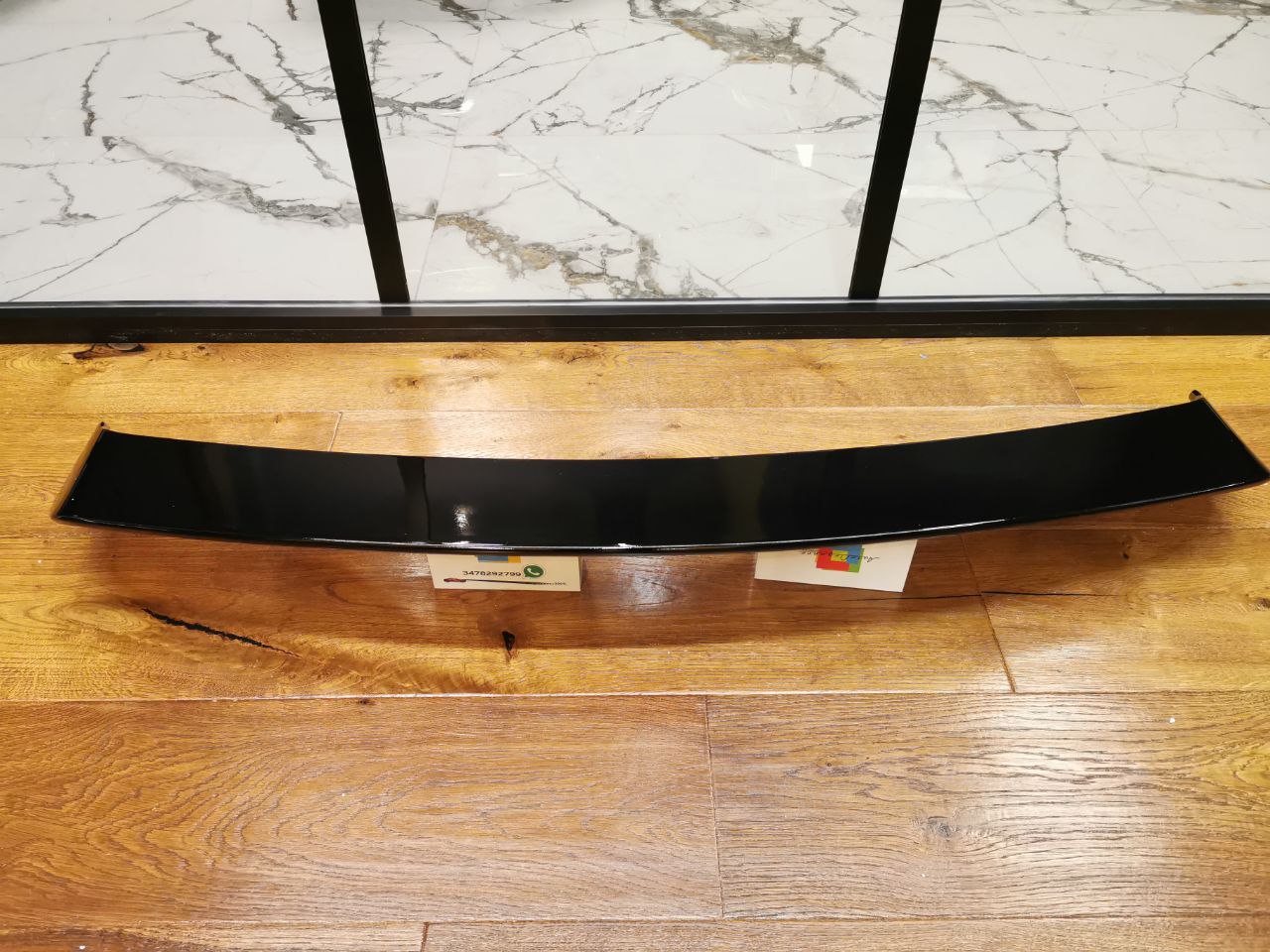 ART. 0959 SPOILER AUDI RSTT TT 8J BERLINA LOOK RS NERO LUCIDO