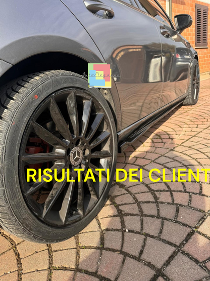 🔥UNDER SKIRTS SUITABLE FOR MERCEDES A CLASS W177 HB V177 SEDAN A35 A45🔥 