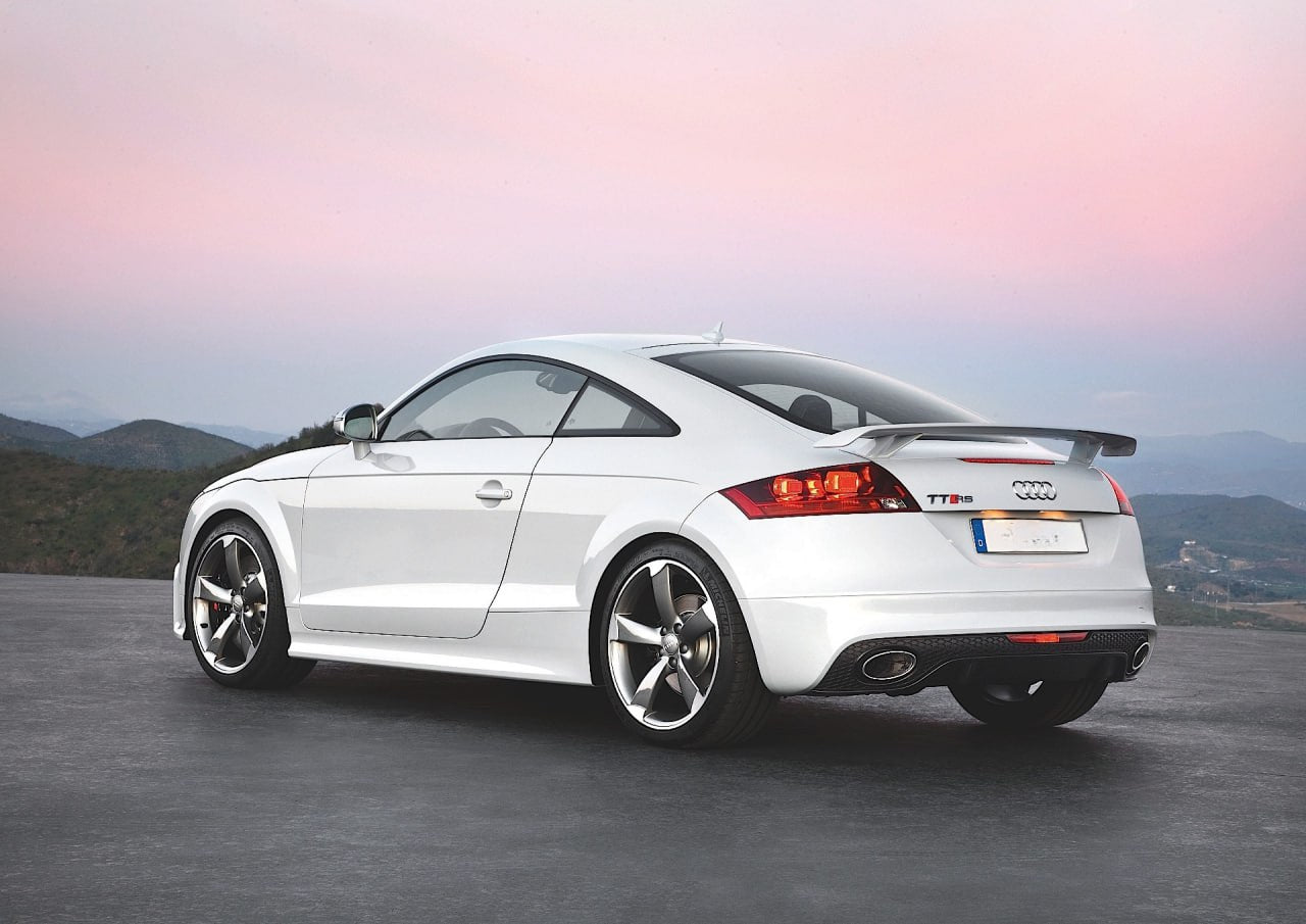 💫0861 SPOILER POSTERIORE ADATTO PER AUDI TT 8J 08-16 LOOK TTRS DESIGN GREZZO💫