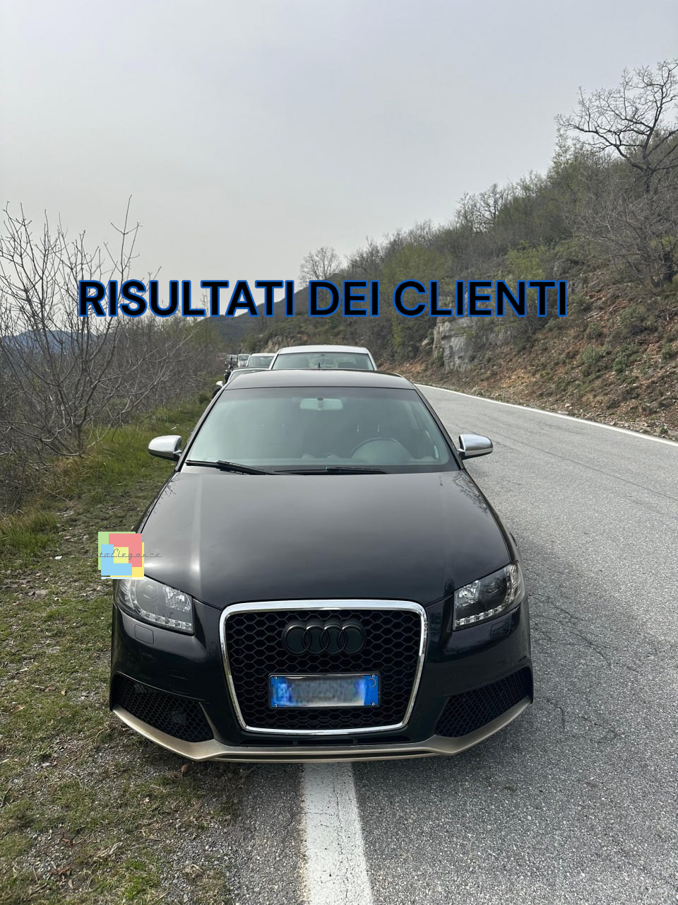 🪐COPPIA FARI ANTERIORI ADATTI PER AUDI A3 8P 2003-2008 NERO🪐