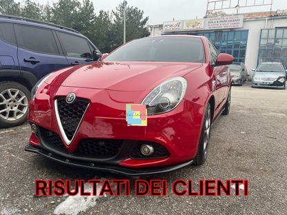 💥1854 SOTTO MINIGONNE ADATTO PER ALFA ROMEO GIULIETTA 2010-2020 NERO LUCIDO💥
