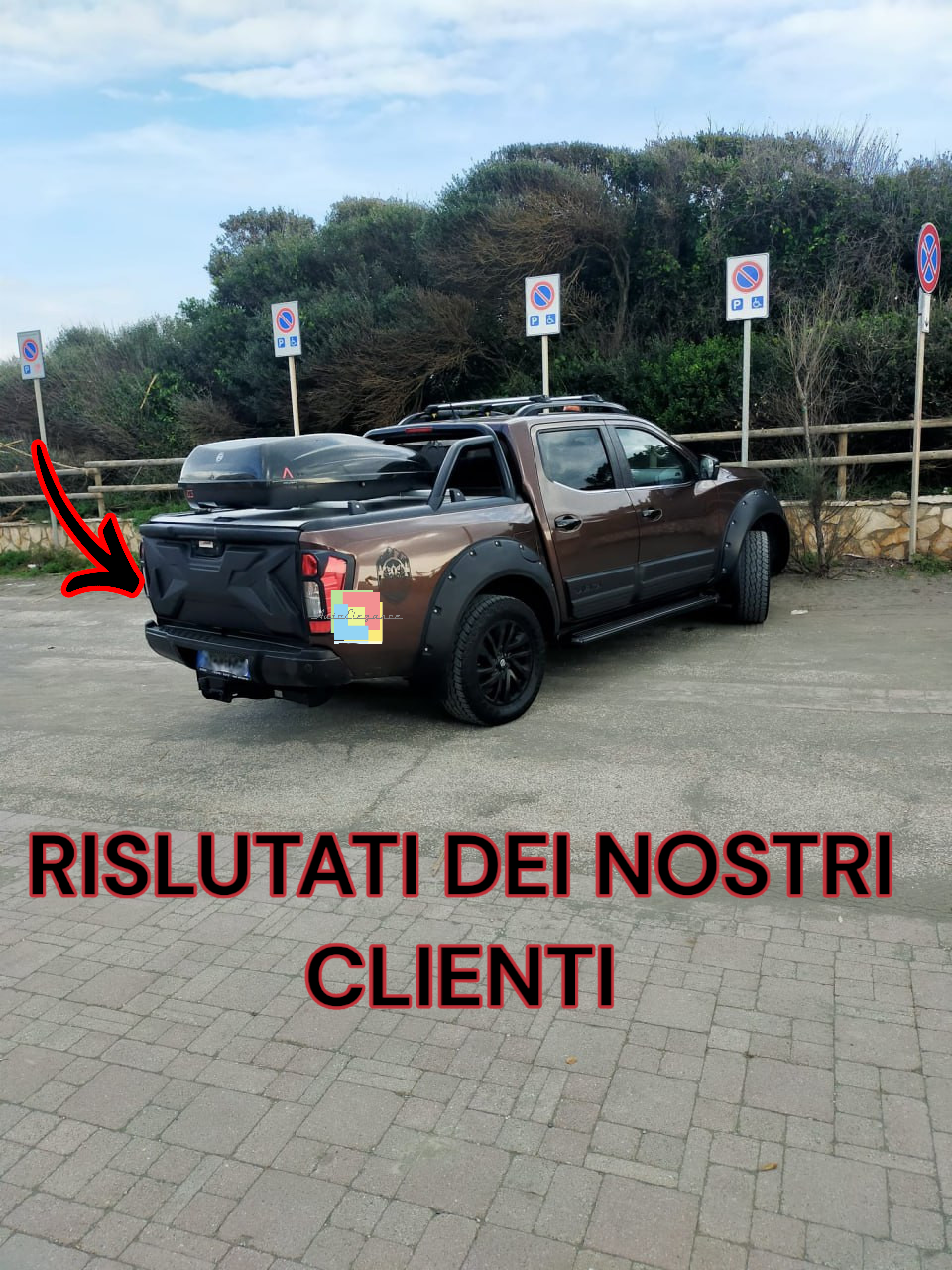 ⭐Protezione portellone per Nissan Navara D23 14+NP300 nero opaco tailgate cover⭐