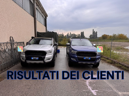 1022 FRONT GRILLE FOR FORD RANGER T6 15-21 SPORTS LOOK ABS HONEYCOMB 