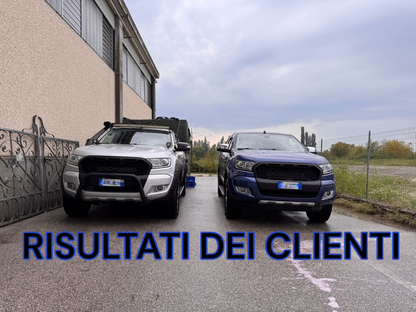 1022 FRONT GRILLE FOR FORD RANGER T6 15-21 SPORTS LOOK ABS HONEYCOMB 