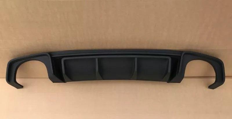 💫2073 DIFFUSORE ADATTO PER AUDI TT FV 8S 2015-2018 SLINE LOOK RSTT GREZZO💫