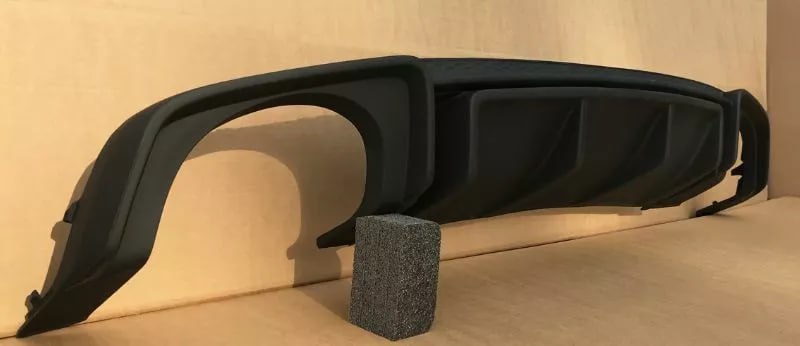 💫2073 DIFFUSORE ADATTO PER AUDI TT FV 8S 2015-2018 SLINE LOOK RSTT GREZZO💫