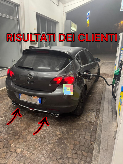 🔥0084 Diffusore adatto per opel astra J doppio terminale finto🔥