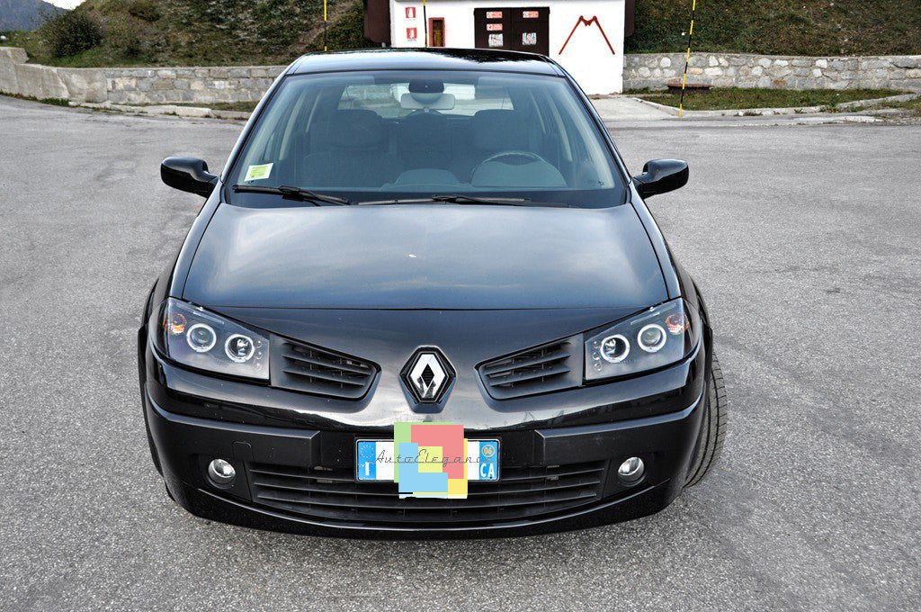 ✨Coppia fari anteriori adatto per Renault Megane Angel Eyes LED✨