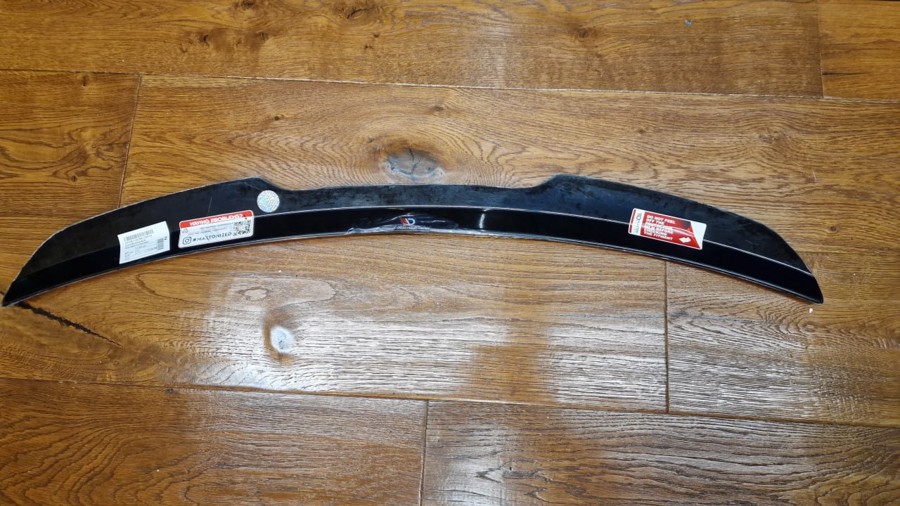 ⭐2075 SPOILER ADATTO PER AUDI Q8 2019-2023 NERO LUCIDO (ALA)⭐