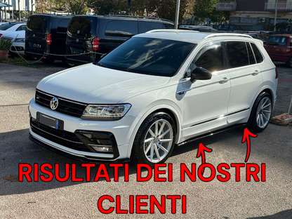 ✨Minigonne laterali adatti per VW Volkswagen Tiguan MK 2 R Line 15-20 2 Pcs) ✨