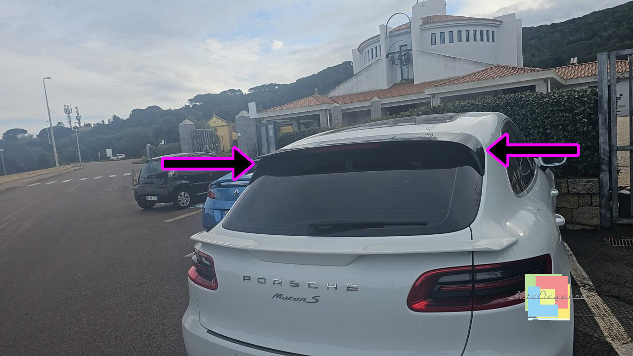 0866🔥spoiler ADATTO PER Porsche Macan S (2014-2023)🔥