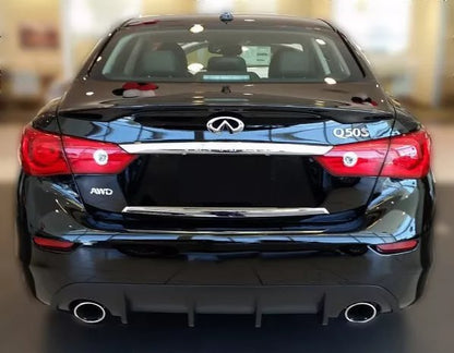 ✨2086 DIFFUSORE ADATTO PER Infiniti Q50 2013+ NERO OPACO✨