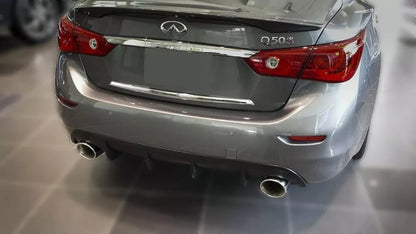 ✨2086 DIFFUSORE ADATTO PER Infiniti Q50 2013+ NERO OPACO✨