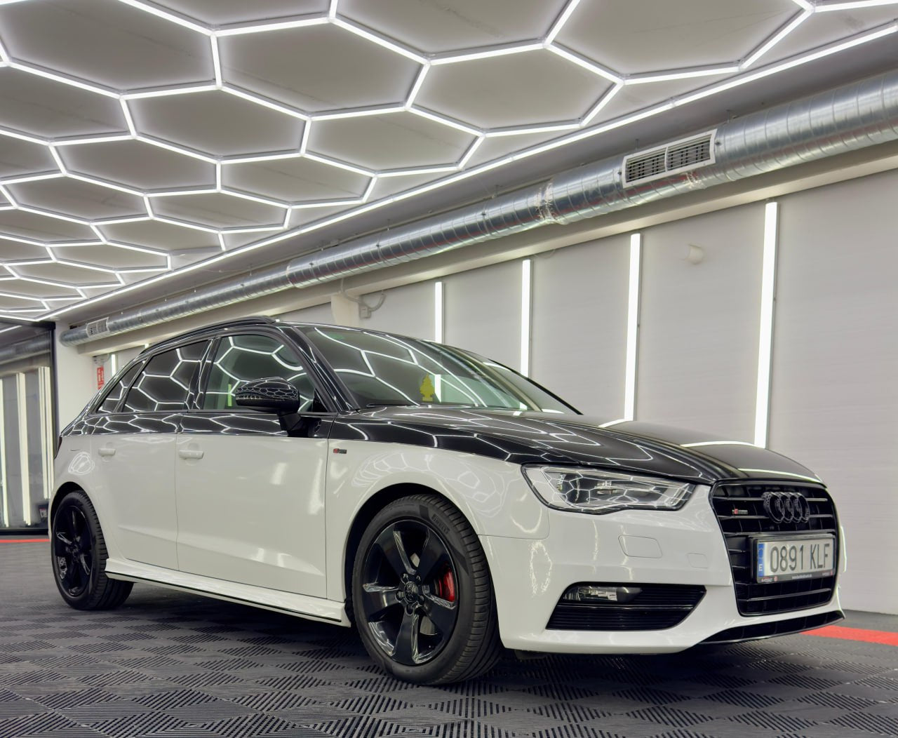 0964⭐MINIGONNE LATERALI PER AUDI A3 8V SPORTBACK 2012-2019 SOTTO PORTA S3 SLINE⭐