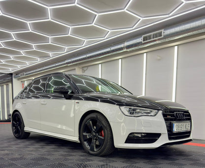 0964⭐MINIGONNE LATERALI PER AUDI A3 8V SPORTBACK 2012-2019 SOTTO PORTA S3 SLINE⭐