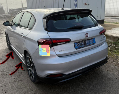 0800❄️MINIGONNE ADATTO PER FIAT TIPO HB SW SEDAN 2015+ GREZZO LOOK SPORT ❄️