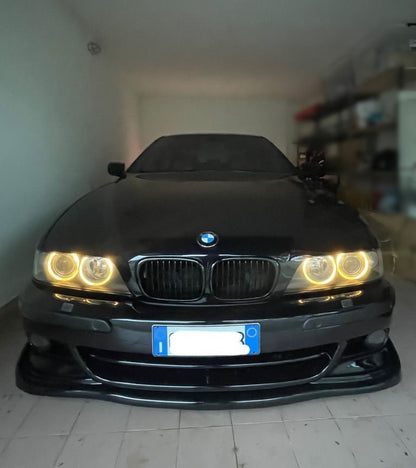 0489⭐SPLITTER SOTTO PARAURTI ADATTO PER BMW SERIE 5 E39 M / M-TECH ABS NERO⭐