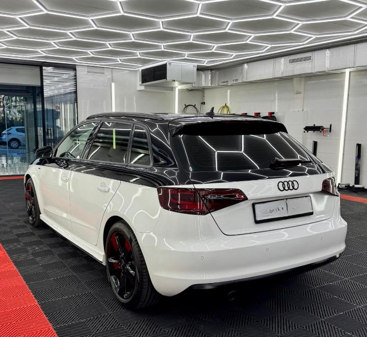 0964⭐MINIGONNE LATERALI PER AUDI A3 8V SPORTBACK 2012-2019 SOTTO PORTA S3 SLINE⭐