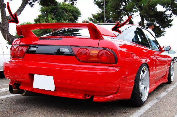 ⭐2088 SPOILER ADATTO PER NISSAN S13 180SX 200SX 240SX GREZZO⭐