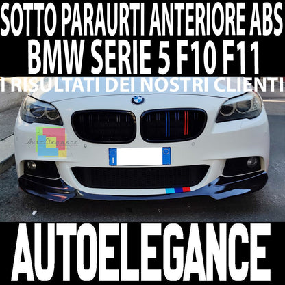 🔥0806 SOTTO PARAURTI ADATTO PER BMW F10 F11 MSPORT NERO LUCIDO (A GUSCIO)🔥
