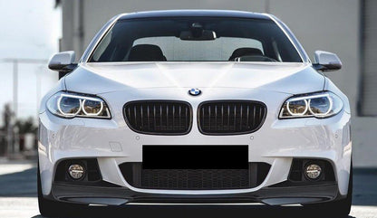 🔥0806 SOTTO PARAURTI ADATTO PER BMW F10 F11 MSPORT NERO LUCIDO (A GUSCIO)🔥