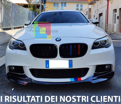 🔥0806 SOTTO PARAURTI ADATTO PER BMW F10 F11 MSPORT NERO LUCIDO (A GUSCIO)🔥
