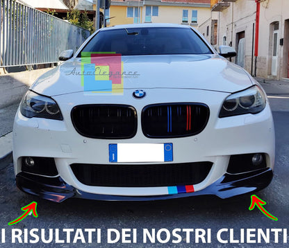 🔥0806 SOTTO PARAURTI ADATTO PER BMW F10 F11 MSPORT NERO LUCIDO (A GUSCIO)🔥