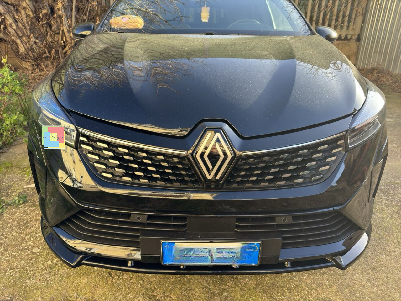💎2025 SPLITTER ADATTO PER RENAULT CLIO 5 2023+ NERO LUCIDO💎