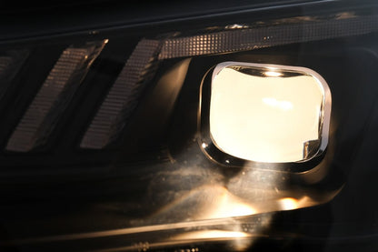 ⭐2093 FARI ANTERIORI ADATTO PER AUDI A4 B8 2012-2015 NERI FRECCIA LED DINAMICA⭐