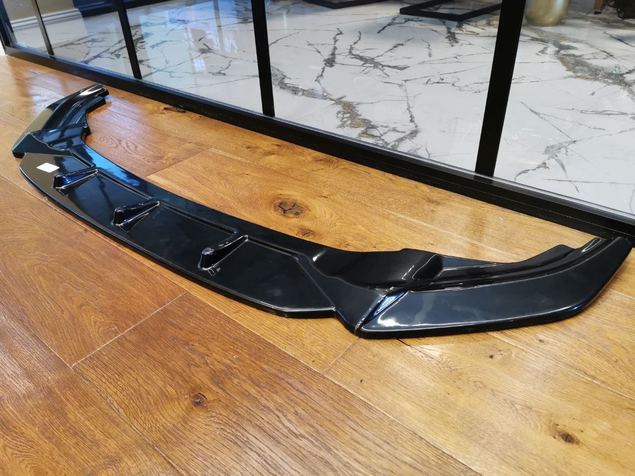 ⭐2094 SPLITTER SUITABLE FOR VW GOLF 7 R 2012-2016 GLOSSY BLACK⭐