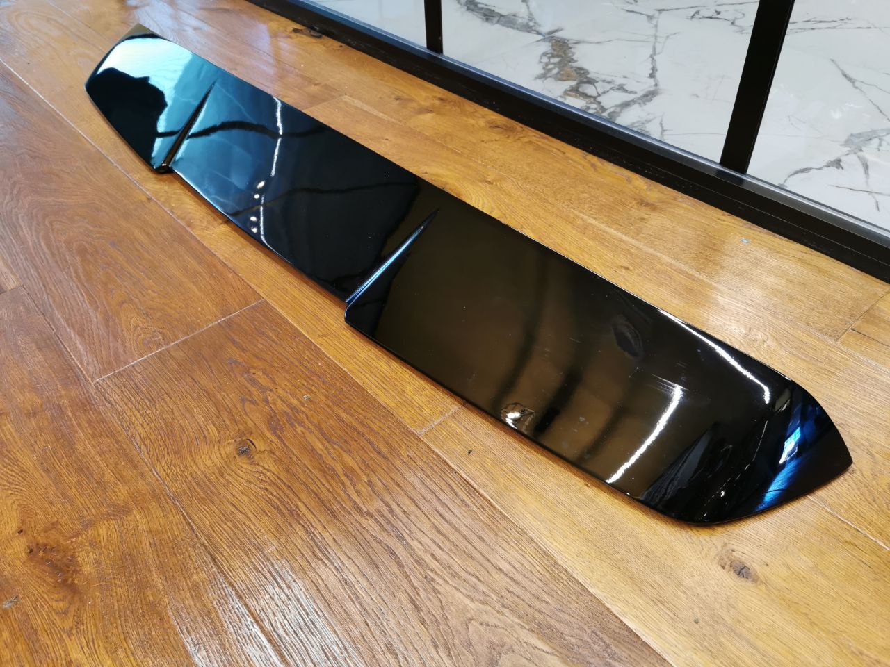 🔥0570 SPOILER ADATTO PER MERCEDES BENZ VITO W447 2014+ NERO LUCIDO🔥