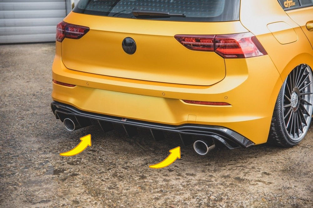 ⭐Exhaust V.1 (GTI LOOK) SUITABLE FOR Volkswagen Golf Mk8⭐ 