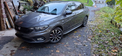 ⭐0074 MINIGONNE LATERALI SOTTO PORTA SPORTIVE ABS PER FIAT TIPO BERLINA 2015+⭐