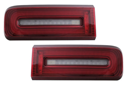 🔥2096 FARI POSTERIORI CLASSE G W463 2008-2017 LOOK 2018+ FUME LED DINAMICI🔥