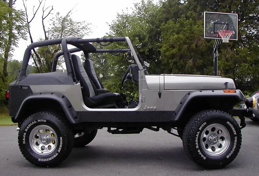 💥2098 PARAFANGHI ADATTO PER JEEP WRANGLER YJ 1987-1996 GREZZI💥