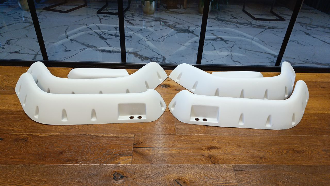 💥2098 PARAFANGHI ADATTO PER JEEP WRANGLER YJ 1987-1996 GREZZI💥