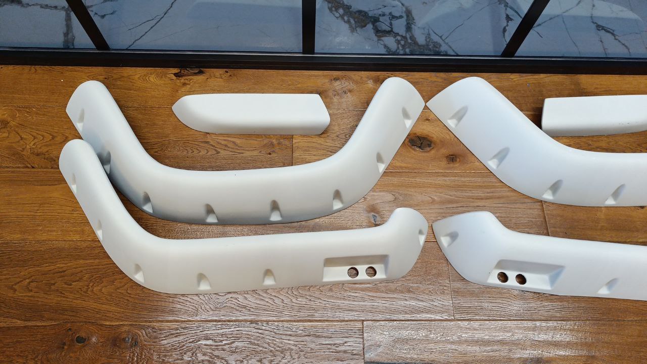 💥2098 PARAFANGHI ADATTO PER JEEP WRANGLER YJ 1987-1996 GREZZI💥