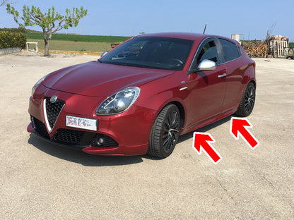 ⭐2099 MINIGONNE ADATTO PER ALFA ROMEO GIULIETTA LOOK QUADRIFOGLIO⭐