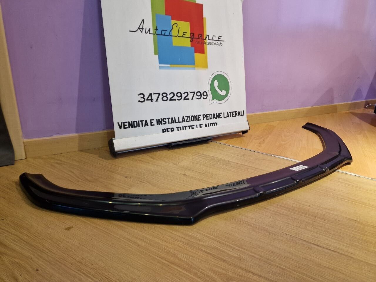 🔥0884 SPLITTER SUITABLE FOR AUDI A5 F5 2016-2019 SLINE S5 GLOSSY BLACK🔥