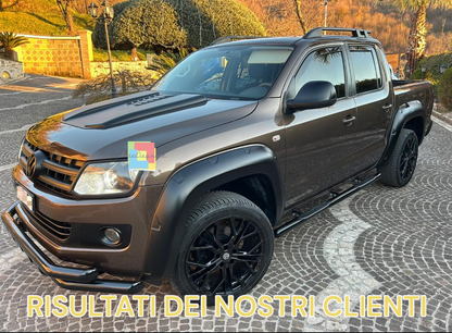 1118⭐PARAFANGHI ALLARGATI ADATTI PER VW AMAROK 2016-2022 LOOK SPORTIVO⭐
