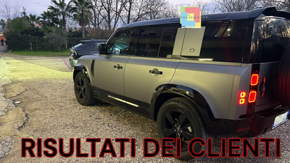 🔥BODYKIT SUITABLE FOR Land Rover Defender SUV L663 (from 19 onwards) Piano BlacK🔥