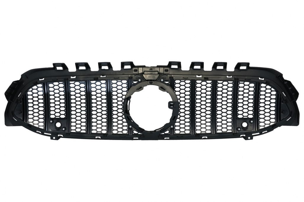 🔥2102 GRILLE SUITABLE FOR MERCEDES BENZ A CLASS W177 18-2022 CHROME WITH MESH🔥 