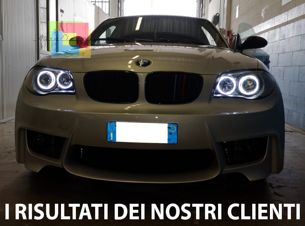 ❄️Sport front bumper 1M Look with SRA for Bmw 1 E81, E82, E87, E88 ❄️ 