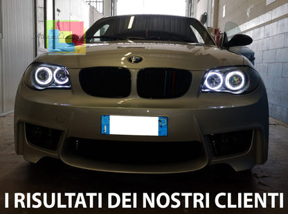 ❄️Sport front bumper 1M Look with SRA for Bmw 1 E81, E82, E87, E88 ❄️ 