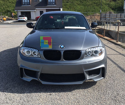 ❄️Sport front bumper 1M Look with SRA for Bmw 1 E81, E82, E87, E88 ❄️ 